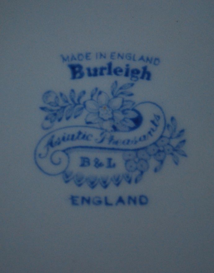 バーレイ社のバックスタンプ