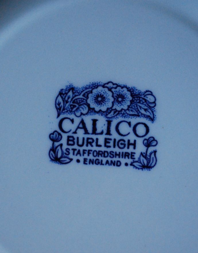 バーレイ社のバックスタンプ