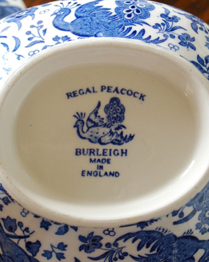 バーレイ社のバックスタンプ