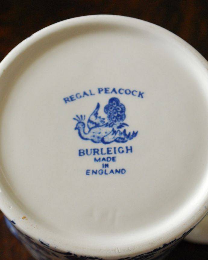 バーレイ社のバックスタンプ