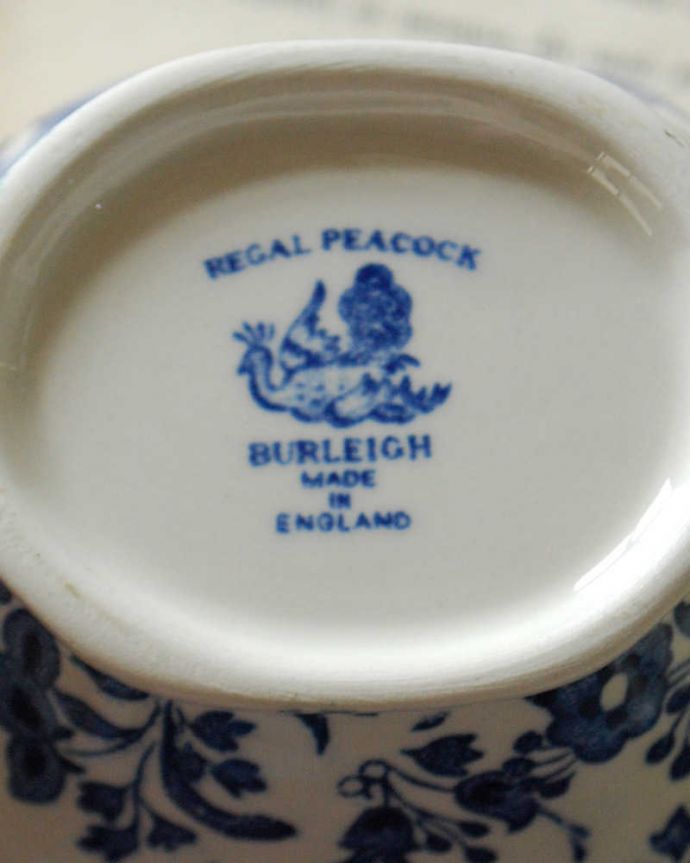 バーレイ社のバックスタンプ