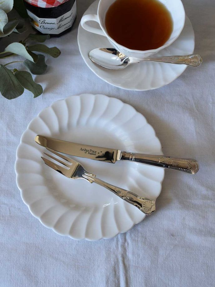 お揃いのカトラリー