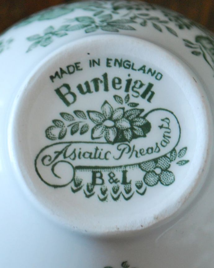 バーレイ社のバックスタンプ