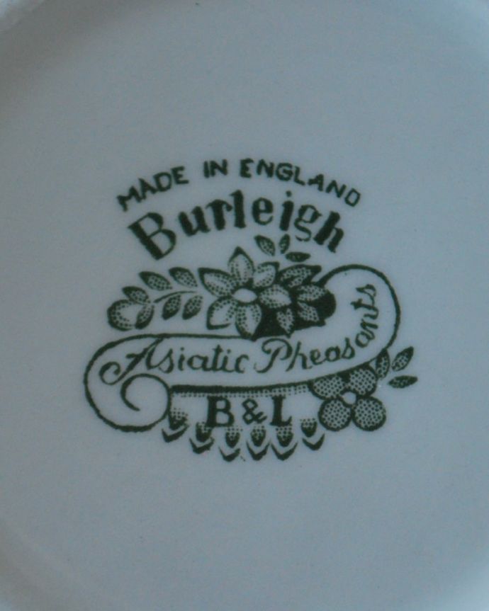 バーレイ社のバックスタンプ