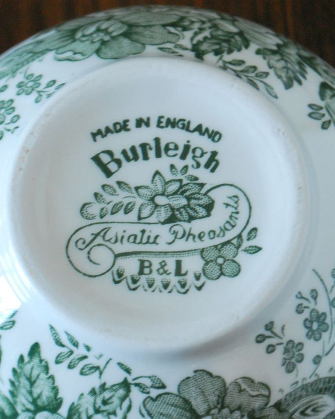 バーレイ社のバックスタンプ