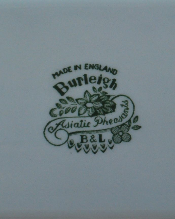 バーレイ社のバックスタンプ