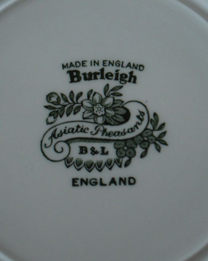 バーレイ社のバックスタンプ