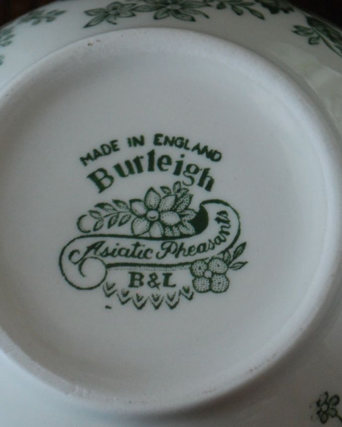 バーレイ社のバックスタンプ