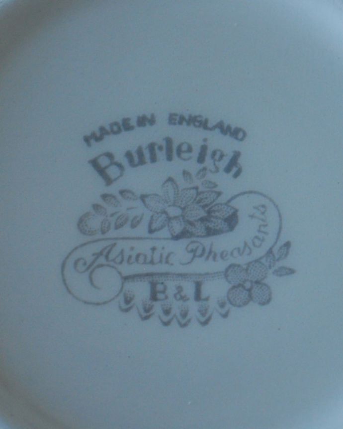 バーレイ社のバックスタンプ