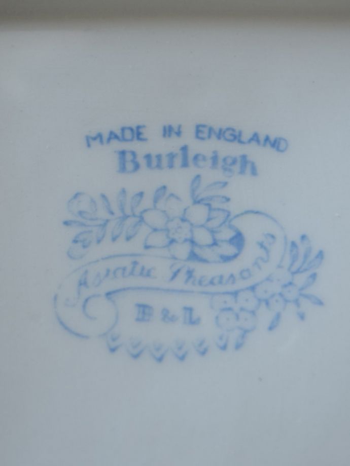 バーレイ社のバックスタンプ