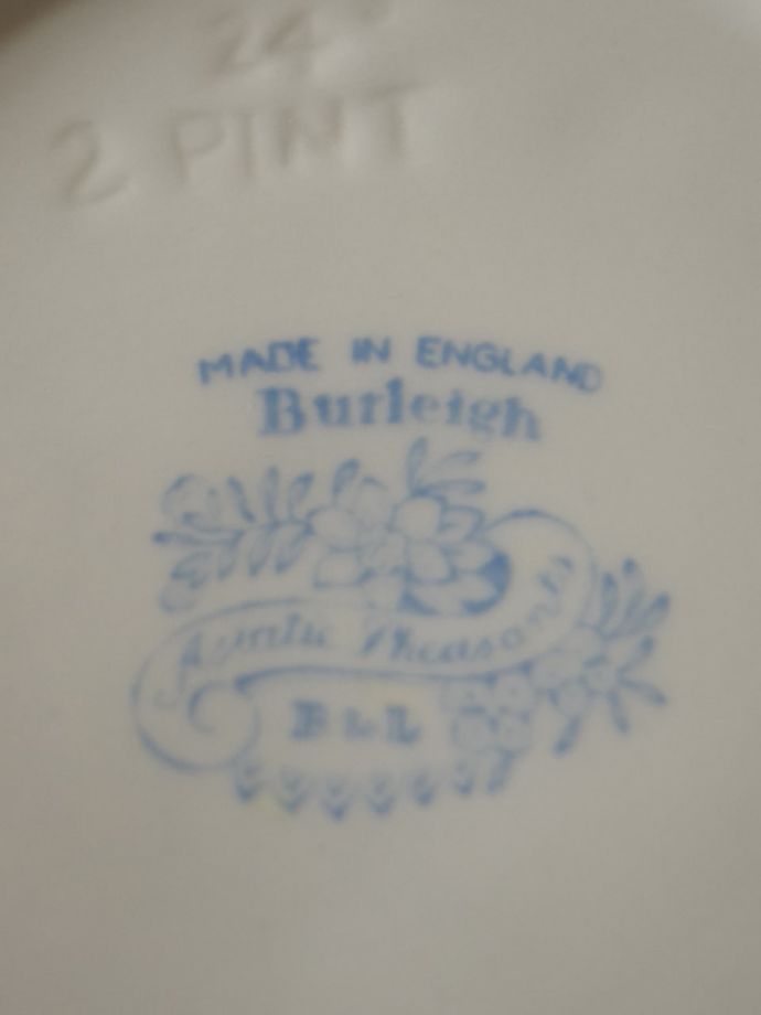 バーレイ社のバックスタンプ