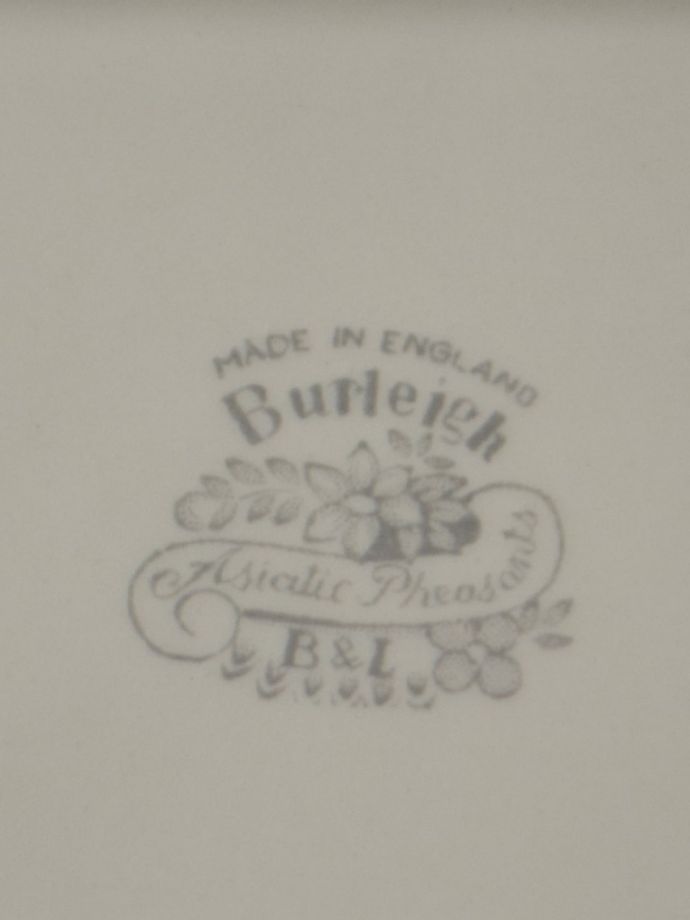 バーレイ社のバックスタンプ