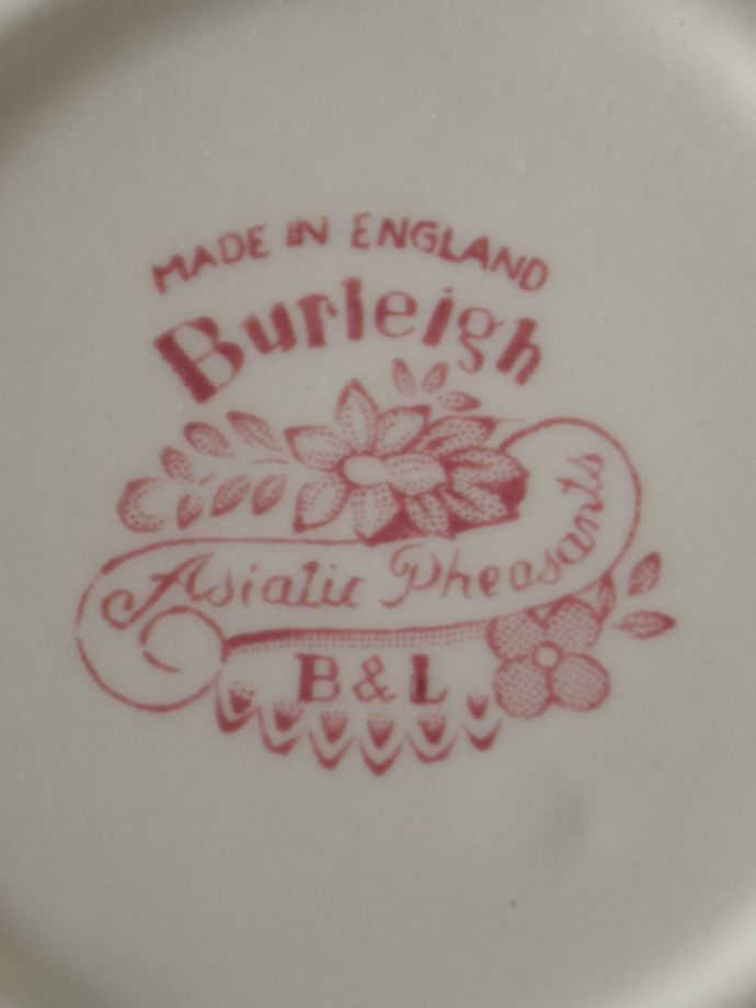 バーレイ社のバックスタンプ