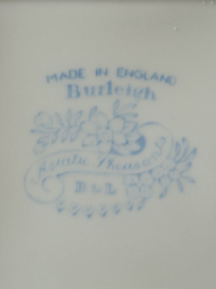 バーレイ社のバックスタンプ