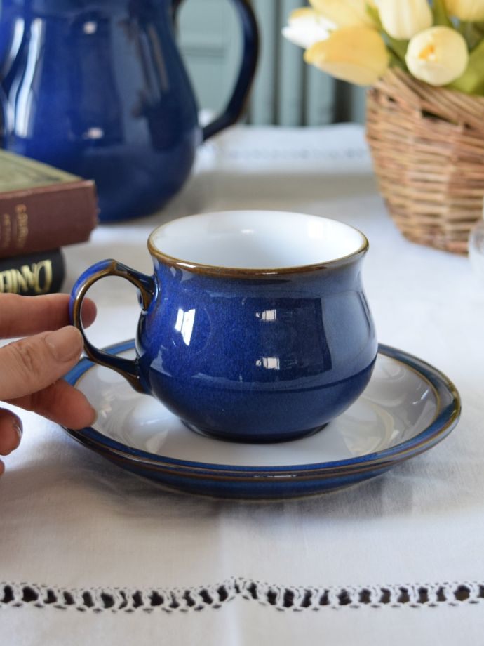 デンビーのティーカップ&ソーサー