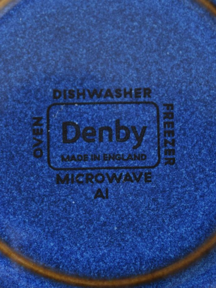 デンビー社のバックスタンプ