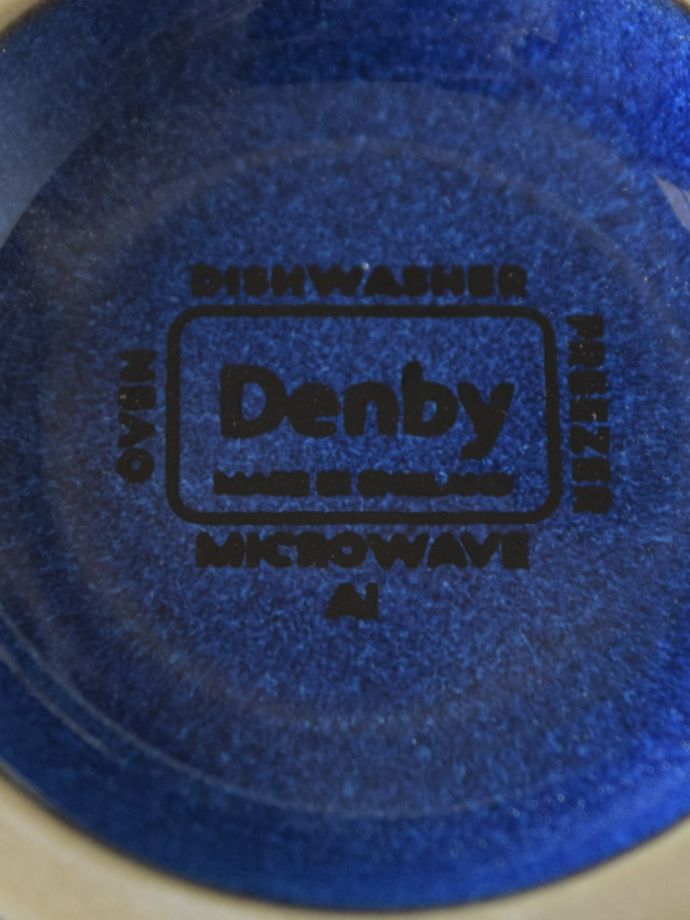 デンビー社のバックスタンプ