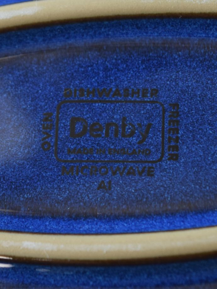 デンビー社のバックスタンプ