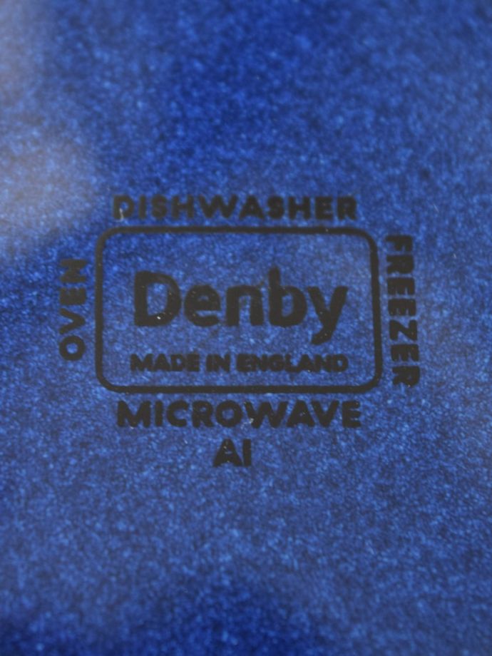 デンビー社のバックスタンプ