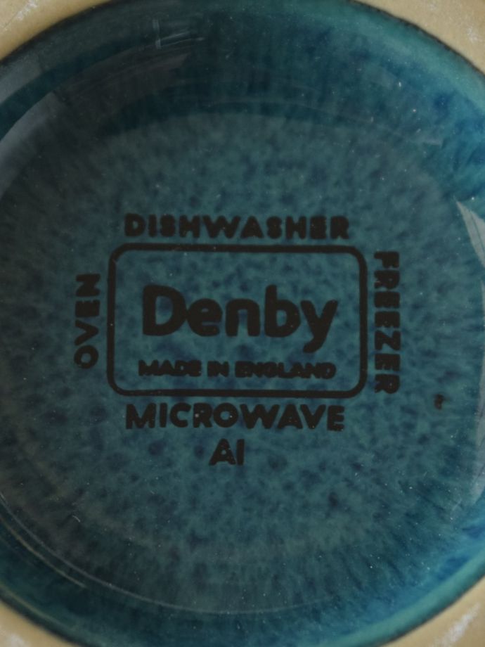 デンビー社のバックスタンプ