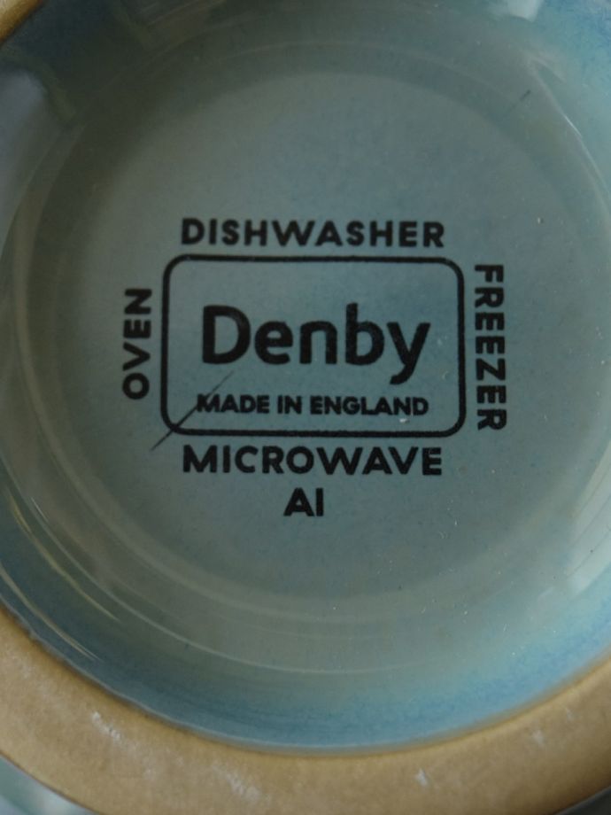 デンビー社のバックスタンプ