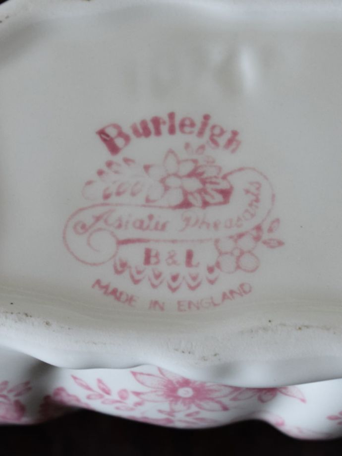 バーレイ社のバックスタンプ