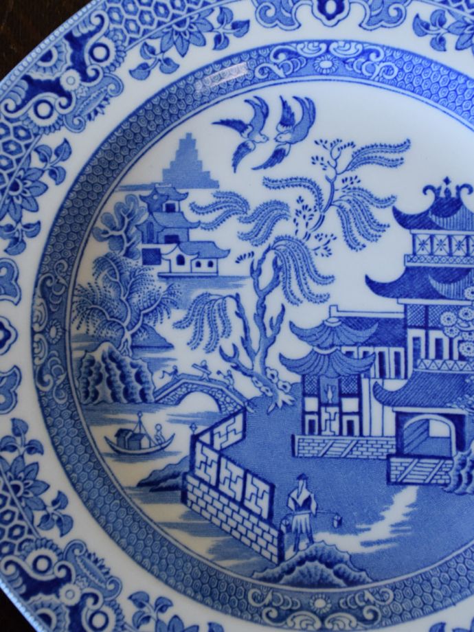 英国バーレイ社のブルーウィロー