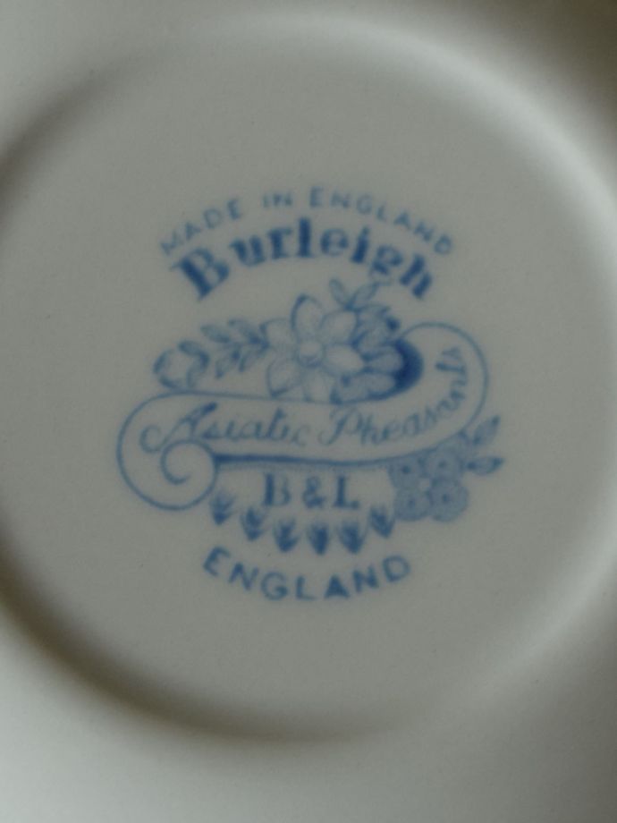 バーレイ社のバックスタンプ