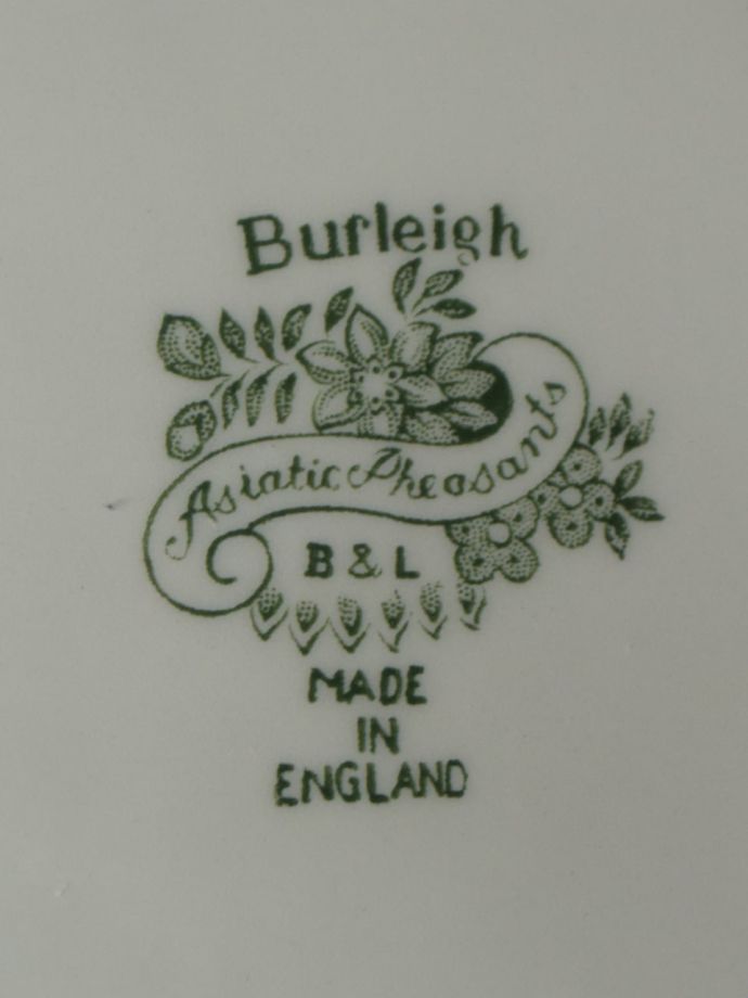 バーレイ社のバックスタンプ