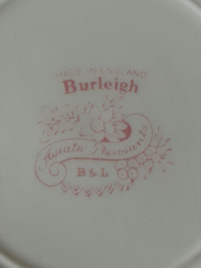 バーレイ社のバックスタンプ