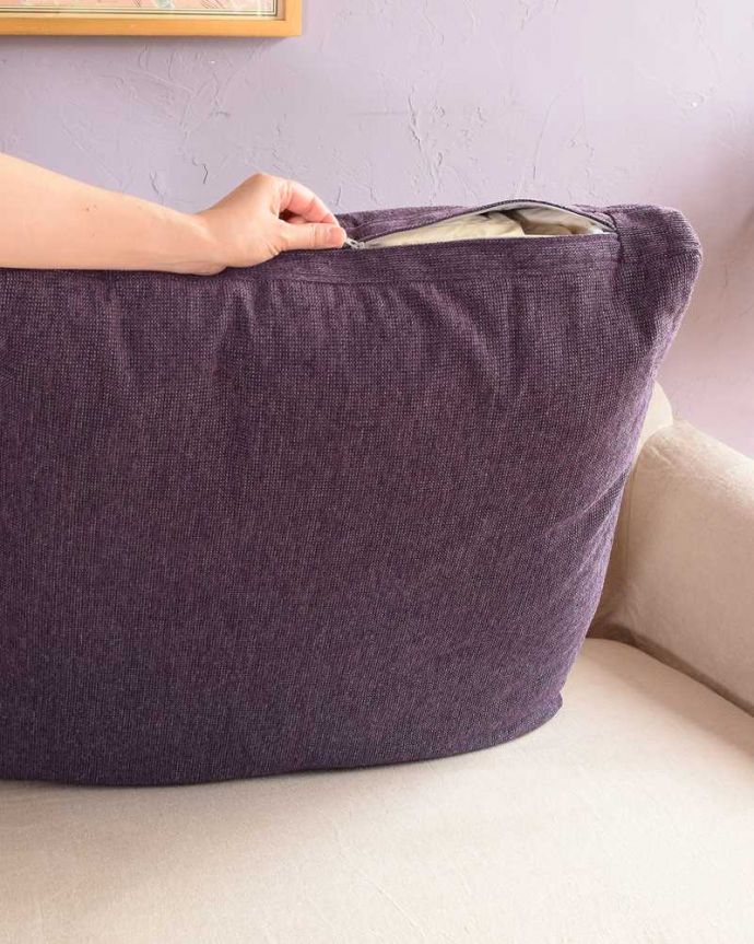 クッション付きのオシャレなカバー