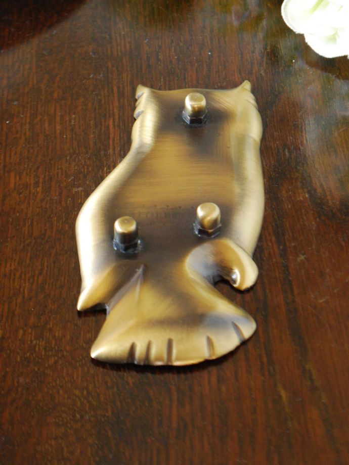 真鍮製のトレイの裏側は･･･