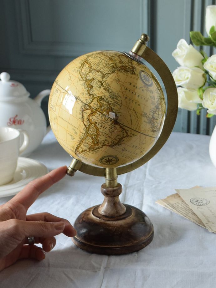 地球儀の大きさ