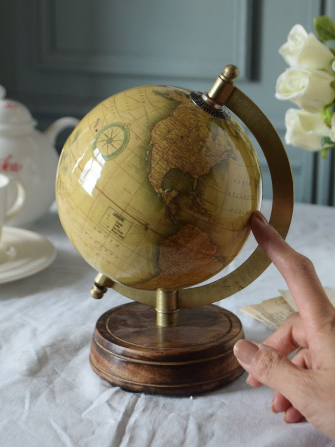 地球儀の大きさ