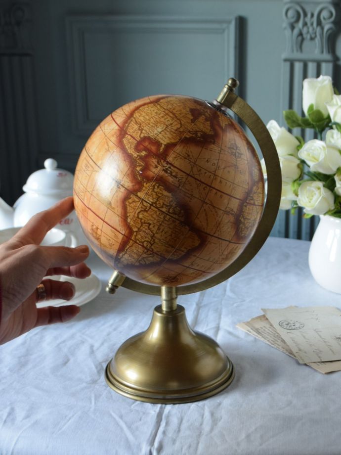 地球儀の大きさ