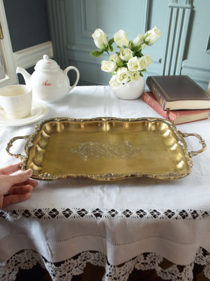 真鍮製トレイの大きさ