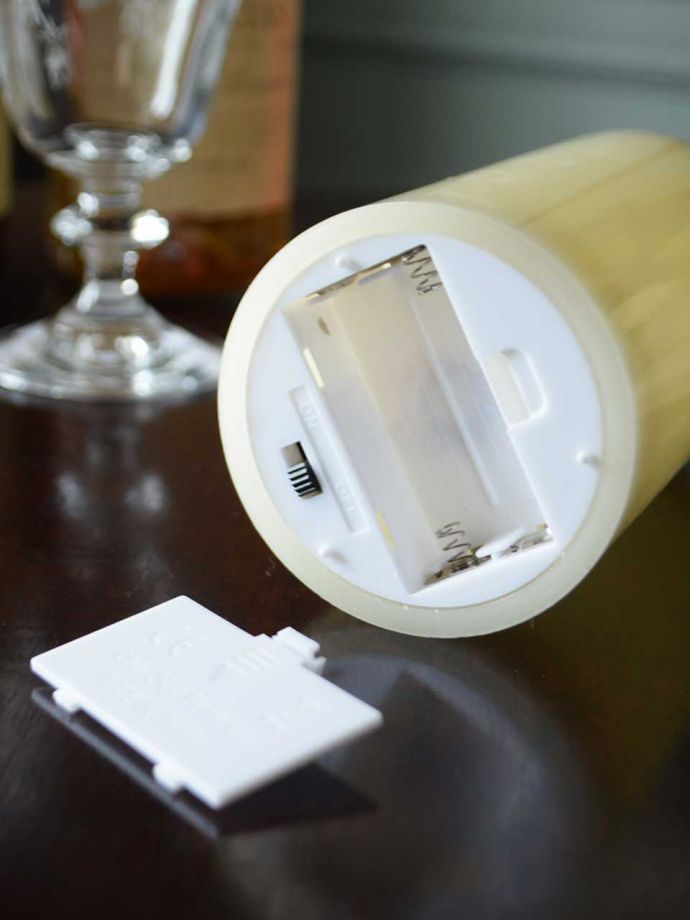 電池式のLEDキャンドル