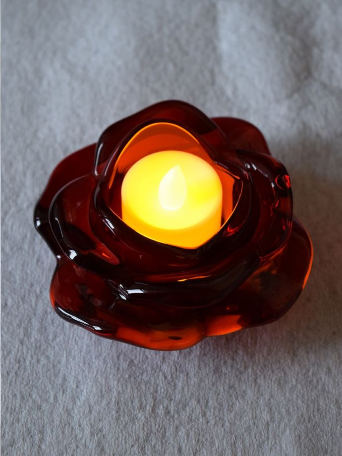 ローズのキャンドルホルダー