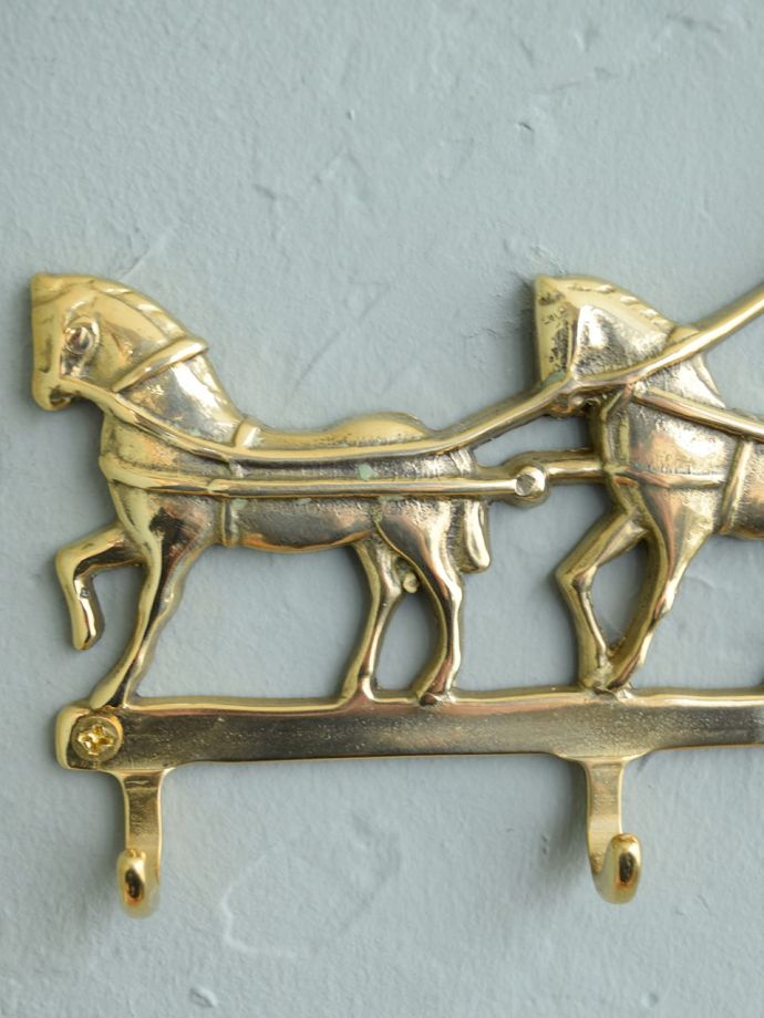 真鍮製のおしゃれなフック