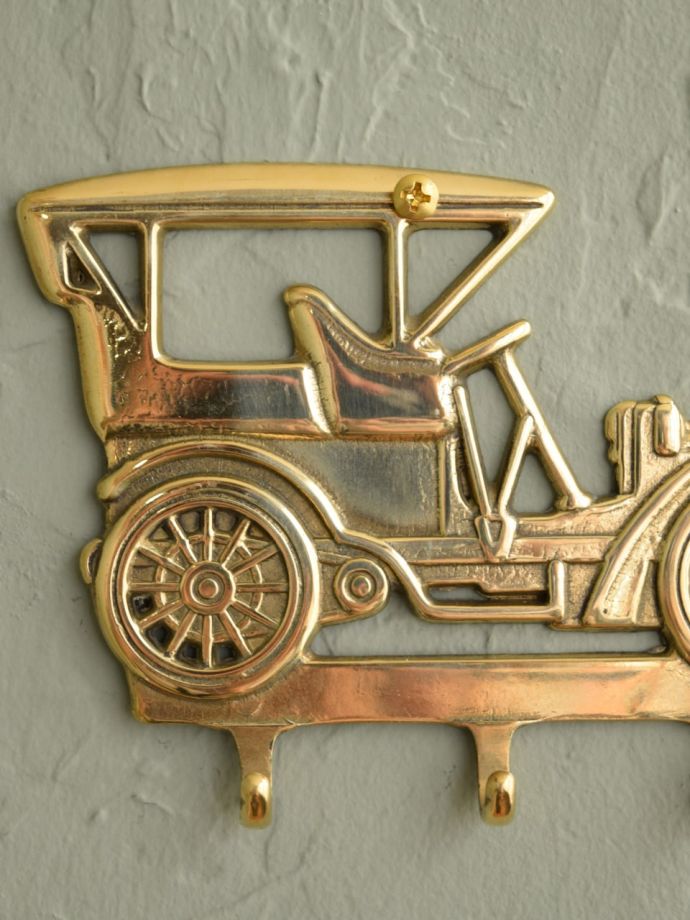 真鍮製のおしゃれなフック