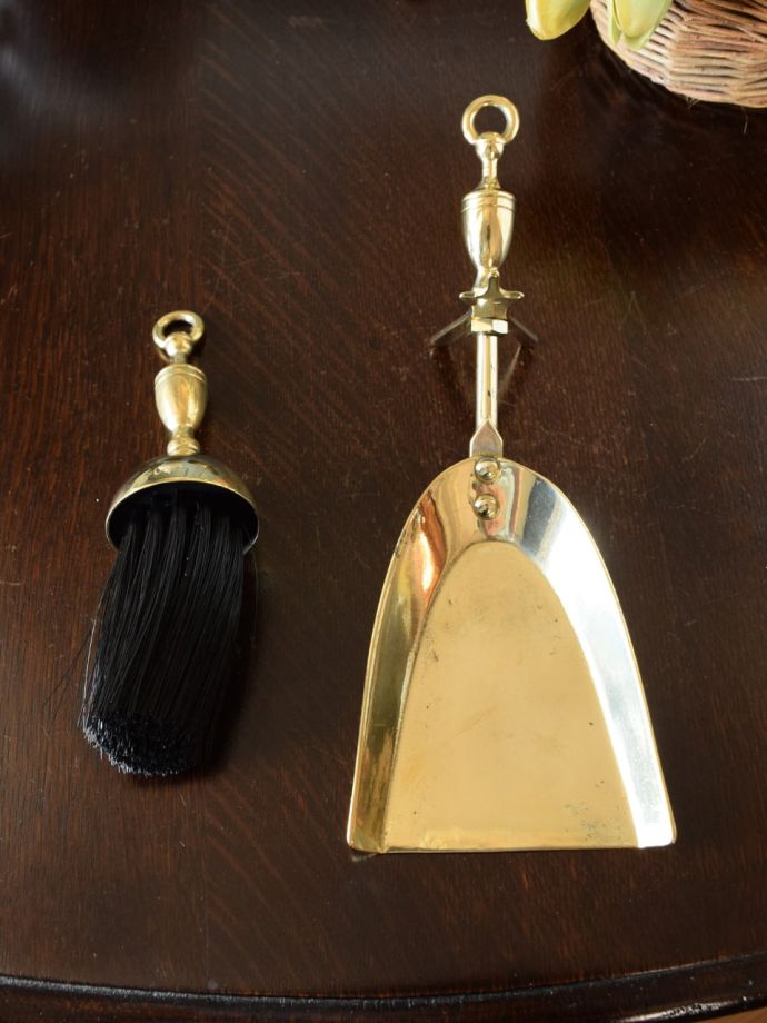 おしゃれなホウキとチリトリセット