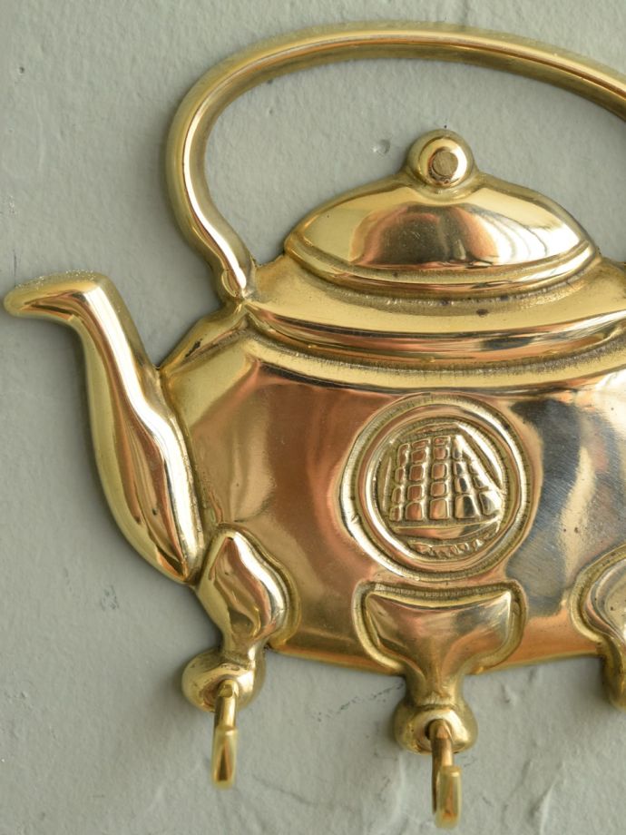 真鍮製のおしゃれなフック