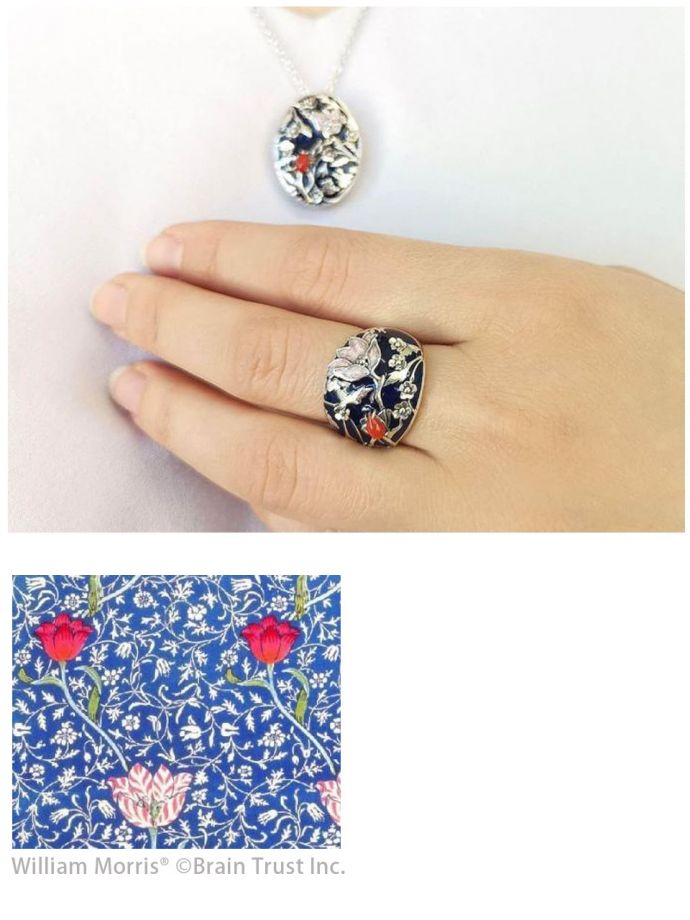 ペンダントトップにもなるブローチ