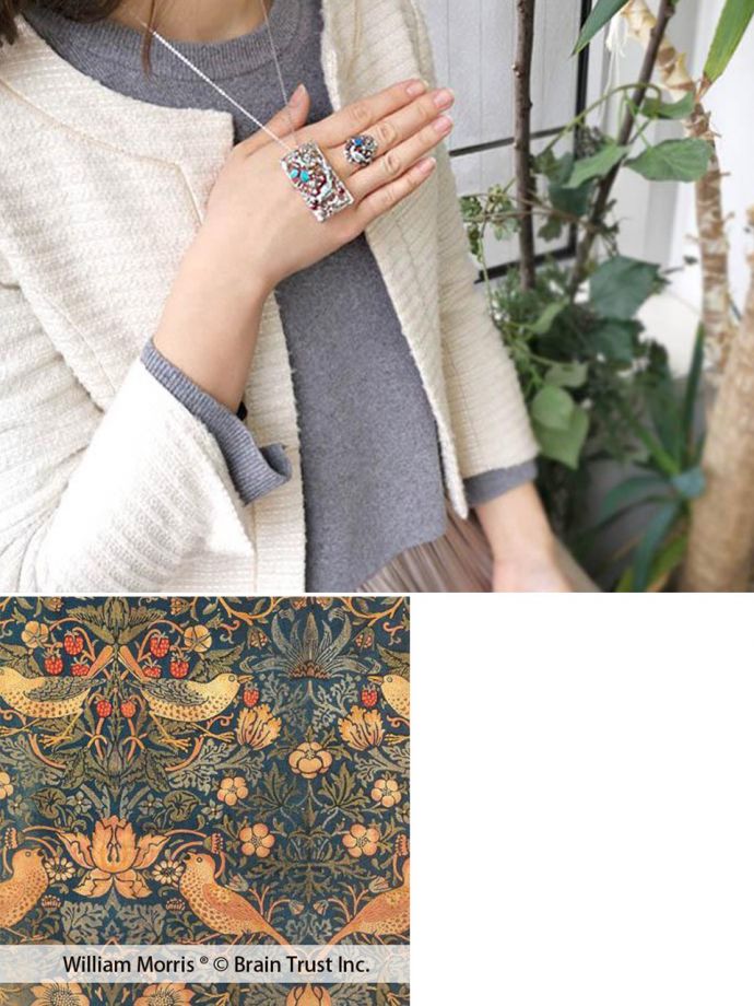 ペンダントトップにもなるブローチ