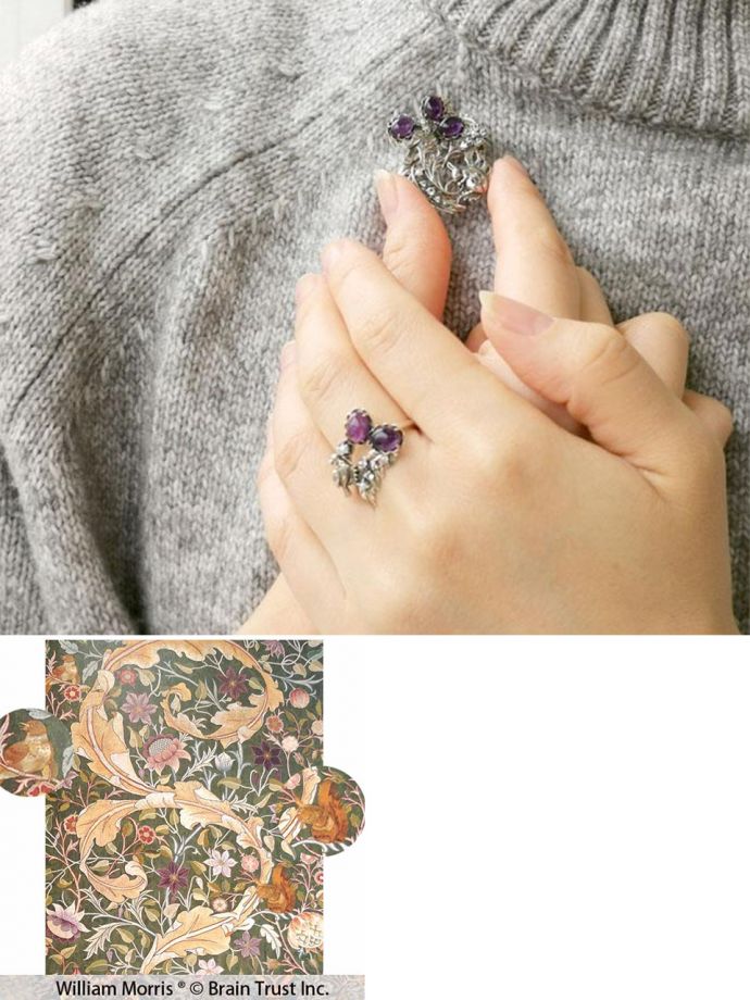 ペンダントトップにもなるブローチ