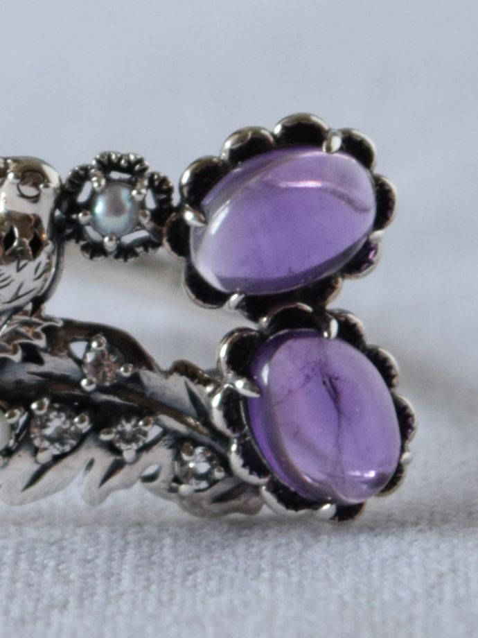 モリスのリングの天然石