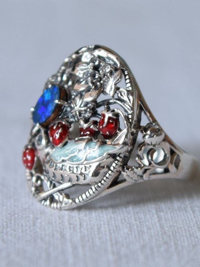 ウィリアムモリスデザインのリング