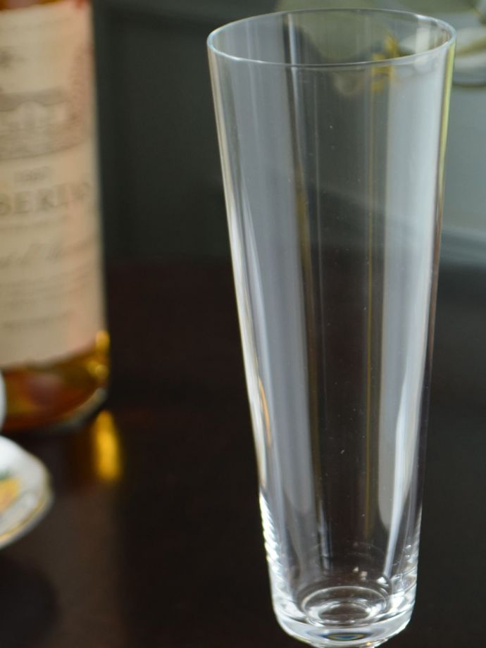 クリスタルガラスのおしゃれなシャンパングラス