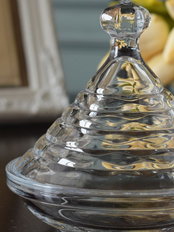 アンティーク風のガラスケース