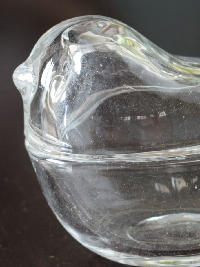 アンティーク風のガラスボックス